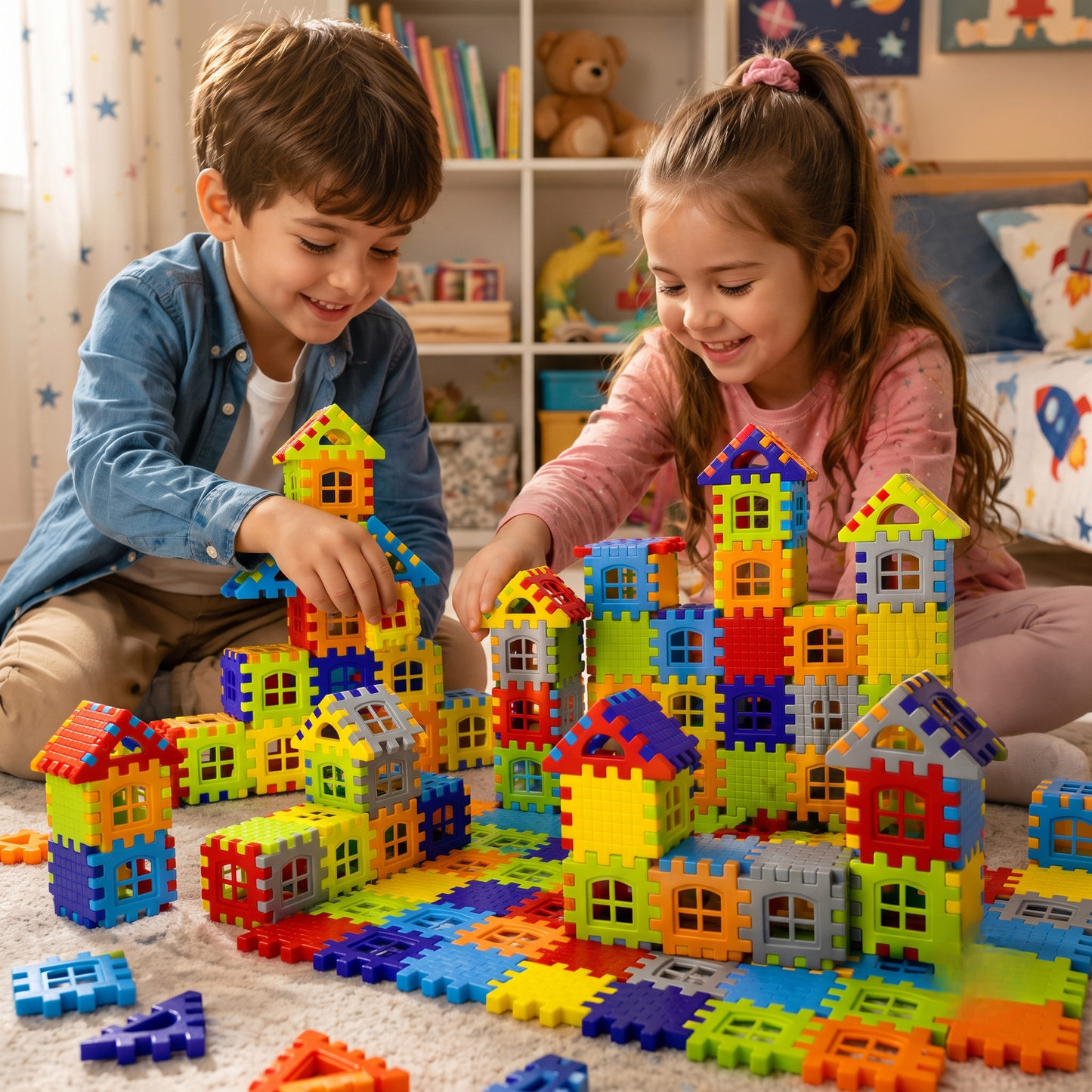 ZoyoKids™ 128 Parça Yapı Blokları