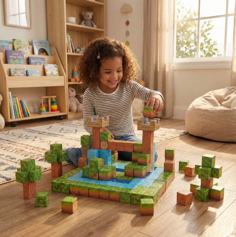ZoyoKids™ VoxelVerse - Kendi Piksel Dünyanı İnşa Et!