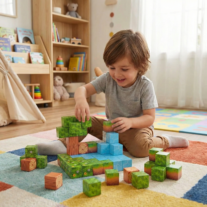 ZoyoKids™ VoxelVerse - Kendi Piksel Dünyanı İnşa Et!