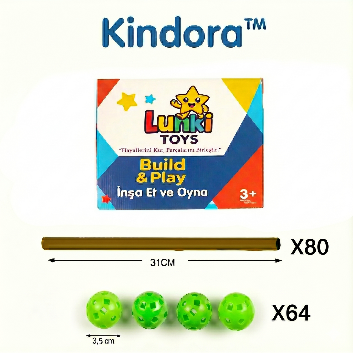 ZoyoKids™ Kindora - Hayalindeki Sihirli Çadırı Kur!