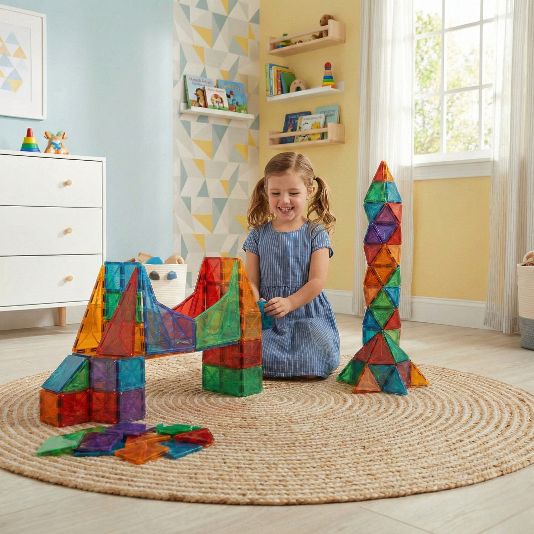 ZoyoKids™ MegaMag - Manyetik yapılarla, hayal gücünü geliştir!