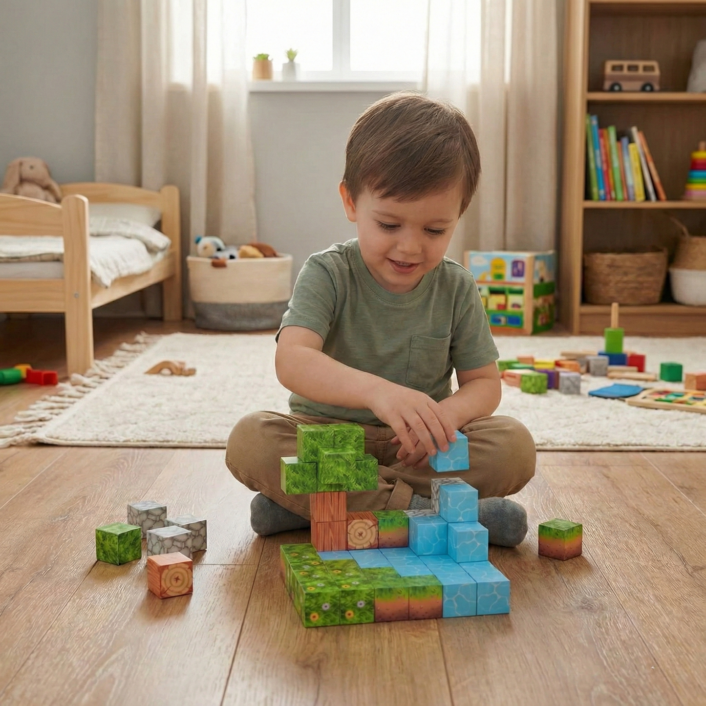 ZoyoKids™ VoxelVerse - Kendi Piksel Dünyanı İnşa Et!