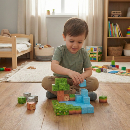 ZoyoKids™ VoxelVerse - Kendi Piksel Dünyanı İnşa Et!