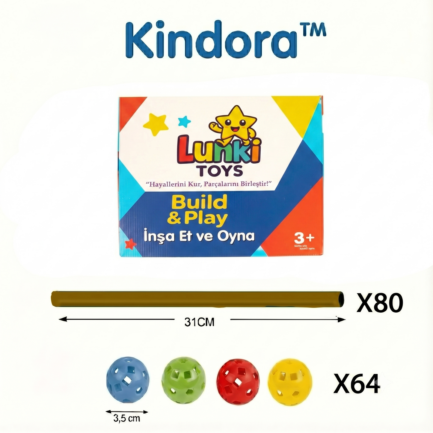 ZoyoKids™ Kindora - Hayalindeki Sihirli Çadırı Kur!