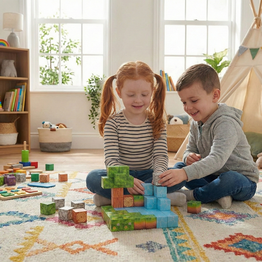 ZoyoKids™ VoxelVerse - Kendi Piksel Dünyanı İnşa Et!