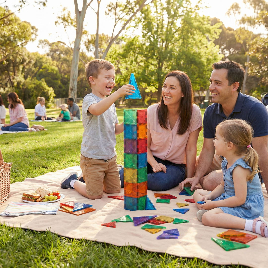 ZoyoKids™ MegaMag - Manyetik yapılarla, hayal gücünü geliştir!