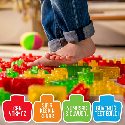 ZoyoKids™ Mıncır - Yumuşacık Bloklarla Hayalini İnşa Et!