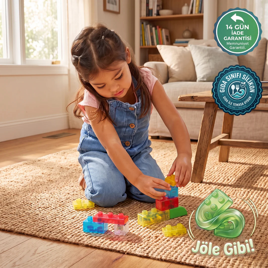 ZoyoKids™ Mıncır - Yumuşacık Bloklarla Hayalini İnşa Et!